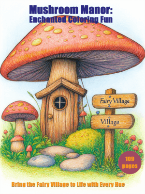 Mushroom Manor: Enchanted Coloring Fun